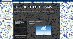 Desktop Screenshot of encontrodosartistastimonenses.blogspot.com