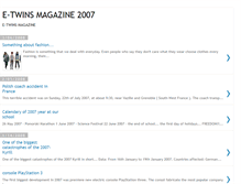 Tablet Screenshot of e-twinsmagazine.blogspot.com