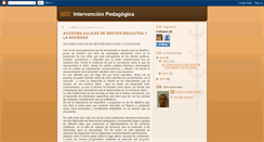 Desktop Screenshot of intervencionpedagogicacebaare15.blogspot.com