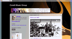 Desktop Screenshot of corellimusicgroup.blogspot.com