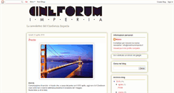 Desktop Screenshot of cineforumimperia.blogspot.com