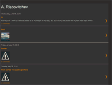 Tablet Screenshot of andreiriabovitchev.blogspot.com