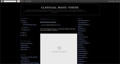 Desktop Screenshot of classicalvideo.blogspot.com