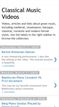 Mobile Screenshot of classicalvideo.blogspot.com