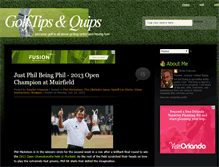 Tablet Screenshot of golftipsandquips.blogspot.com