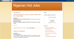 Desktop Screenshot of hotnigeriajob.blogspot.com