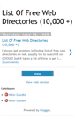 Mobile Screenshot of freewebdir.blogspot.com