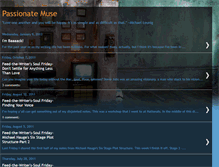 Tablet Screenshot of passionatemuse.blogspot.com