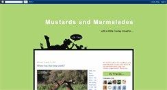 Desktop Screenshot of mustards-and-marmalades.blogspot.com