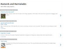 Tablet Screenshot of mustards-and-marmalades.blogspot.com