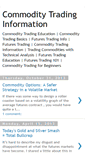 Mobile Screenshot of commoditytradinginformation.blogspot.com