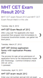 Mobile Screenshot of mhtcetexamresult2009.blogspot.com
