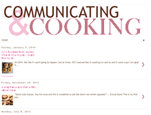 Tablet Screenshot of communicooking.blogspot.com