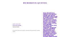Desktop Screenshot of humorous-quote.blogspot.com