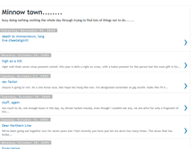 Tablet Screenshot of minnowtown.blogspot.com