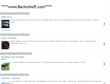Tablet Screenshot of eubackeshoff.blogspot.com