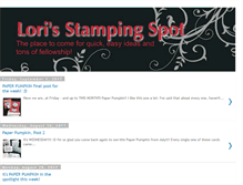 Tablet Screenshot of poohisstamping.blogspot.com