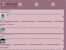 Tablet Screenshot of magicisgarbugli.blogspot.com
