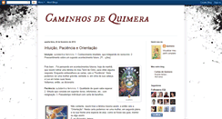 Desktop Screenshot of caminhosdequimera.blogspot.com