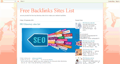 Desktop Screenshot of freebacklinkssites.blogspot.com