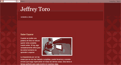 Desktop Screenshot of jeffreytoro.blogspot.com