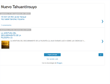Tablet Screenshot of nuevotahuantinsuyo.blogspot.com