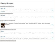 Tablet Screenshot of formerfatties.blogspot.com