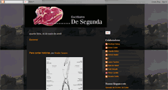 Desktop Screenshot of escritoresdesegunda.blogspot.com