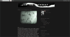 Desktop Screenshot of inthe-backseat.blogspot.com