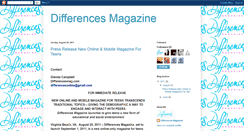 Desktop Screenshot of differencesmag.blogspot.com