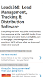 Mobile Screenshot of leads360.blogspot.com