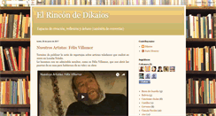 Desktop Screenshot of elrincondedikaios.blogspot.com