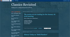 Desktop Screenshot of classicbookgroup.blogspot.com