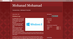 Desktop Screenshot of mohanadmohamad.blogspot.com
