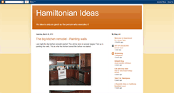 Desktop Screenshot of hamiltonianideas.blogspot.com