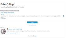 Tablet Screenshot of dobecollege.blogspot.com