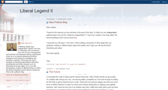 Desktop Screenshot of liberallegend2.blogspot.com