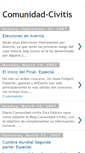 Mobile Screenshot of comunidadcivitis.blogspot.com