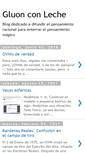 Mobile Screenshot of gluonconleche.blogspot.com
