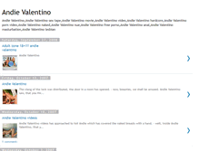 Tablet Screenshot of andievalentinonaked.blogspot.com