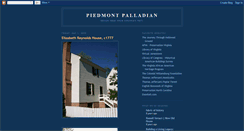 Desktop Screenshot of piedmontpalladian.blogspot.com