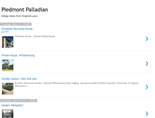 Tablet Screenshot of piedmontpalladian.blogspot.com