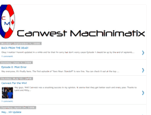 Tablet Screenshot of canwestmachinimatix.blogspot.com