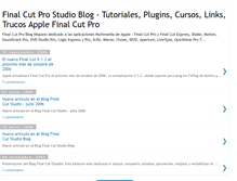 Tablet Screenshot of finalcutestudio.blogspot.com