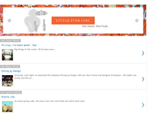 Tablet Screenshot of littlefindgirl.blogspot.com