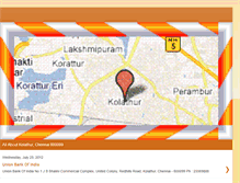 Tablet Screenshot of kolathurchennai600099.blogspot.com