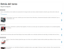 Tablet Screenshot of detrasdeltoreo.blogspot.com
