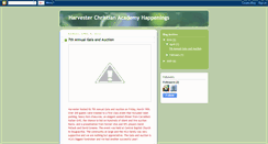 Desktop Screenshot of harvesteracademy.blogspot.com