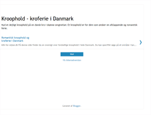 Tablet Screenshot of kroophold.blogspot.com