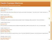 Tablet Screenshot of electricespressomachines.blogspot.com